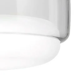 JUBE Große italienische LED Glaspendelleuchte mit Diffusor