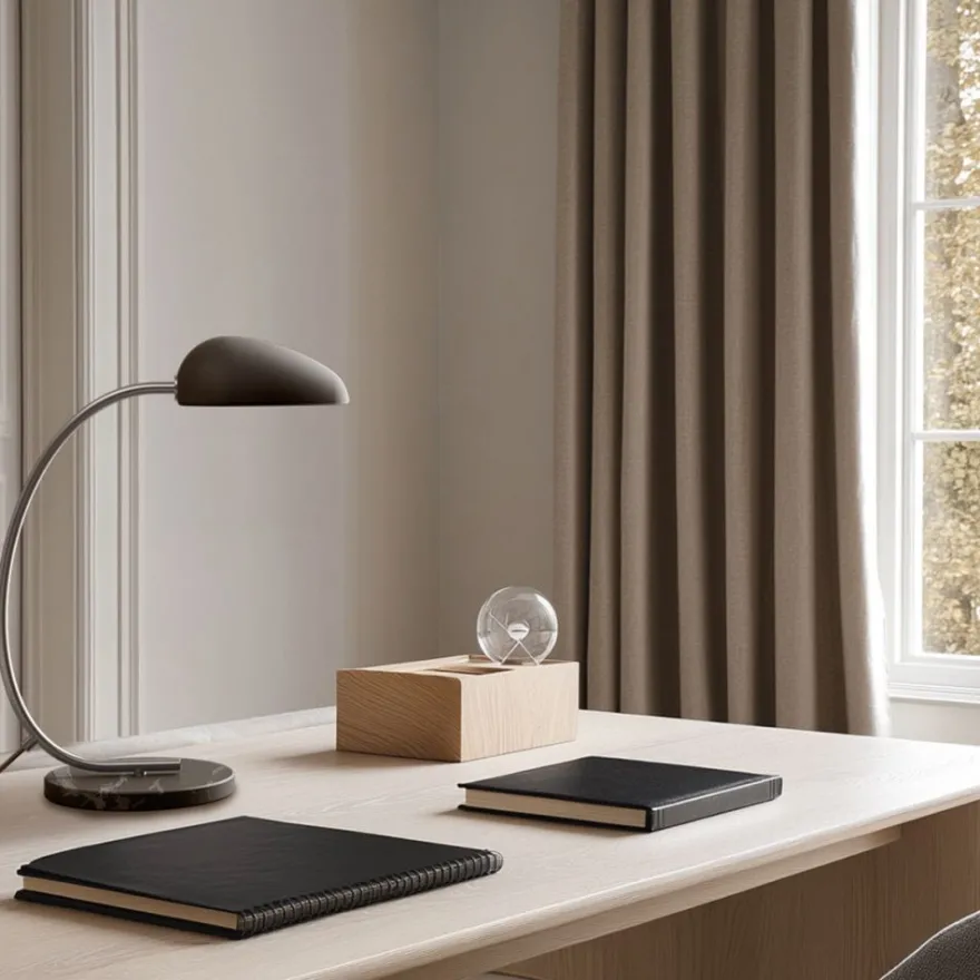 KEEZO Große Schreibtischleuchte im modernen Design