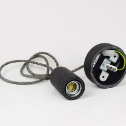 KNALLA ROUND Beton-Lampenpendel mit individuellem Kabel