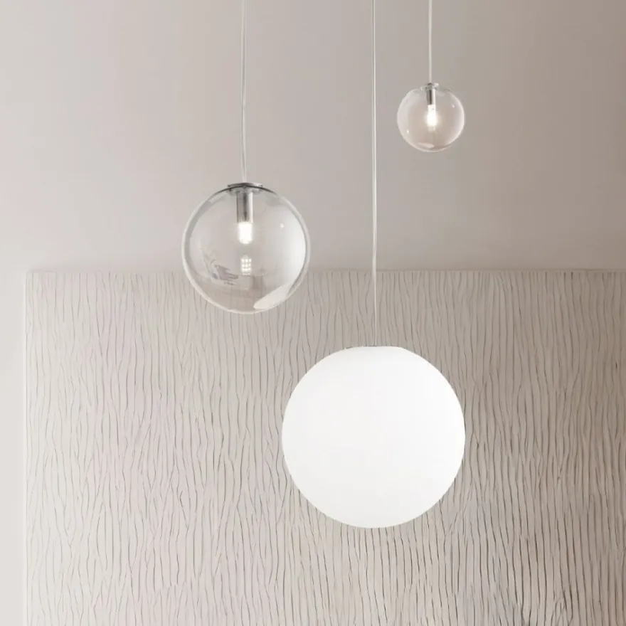 LABELL Glas-Pendelleuchte einzeln Ø 30 cm