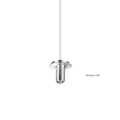 LABELL Glas-Pendelleuchte einzeln Ø 20 cm
