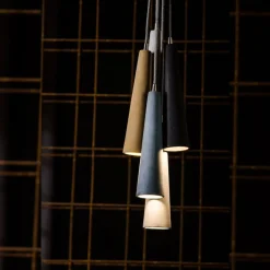 LEVI 5-flam. Betonlampe