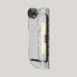 LIDA Moderne Wandleuchte mit besonderem Glasschirm
