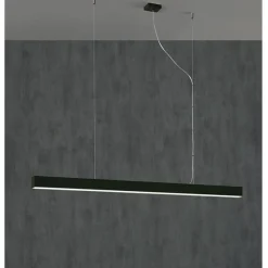 LINEA Lange schmale LED Linien-Pendelleuchte