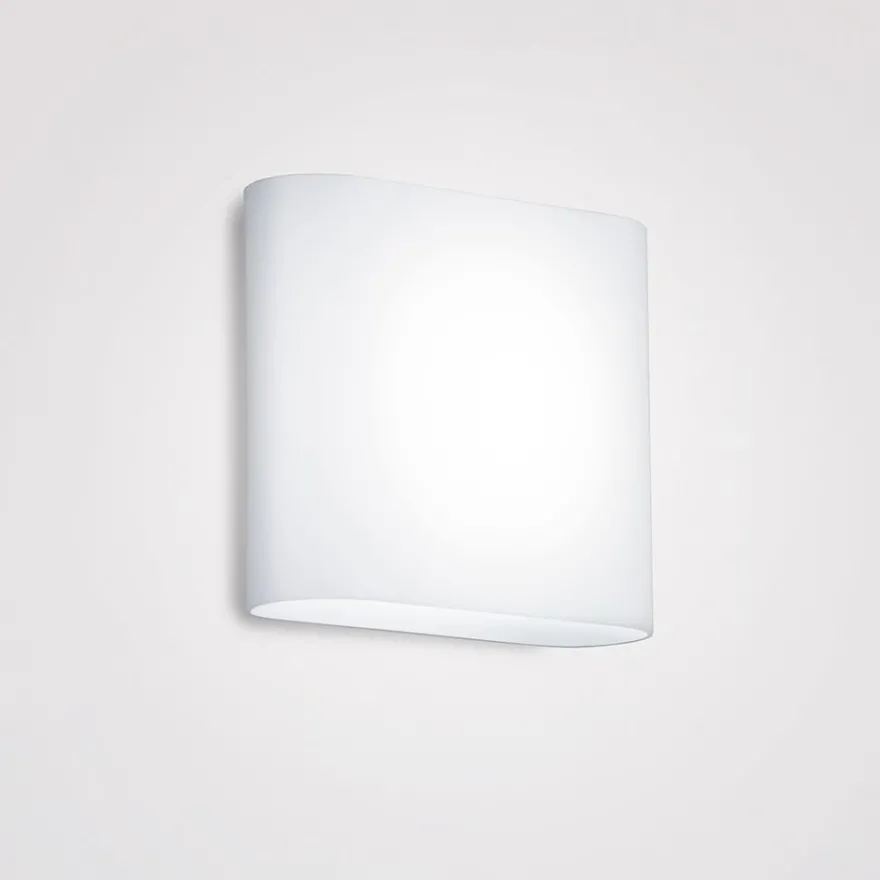 LOOP Wandleuchte Opalglas