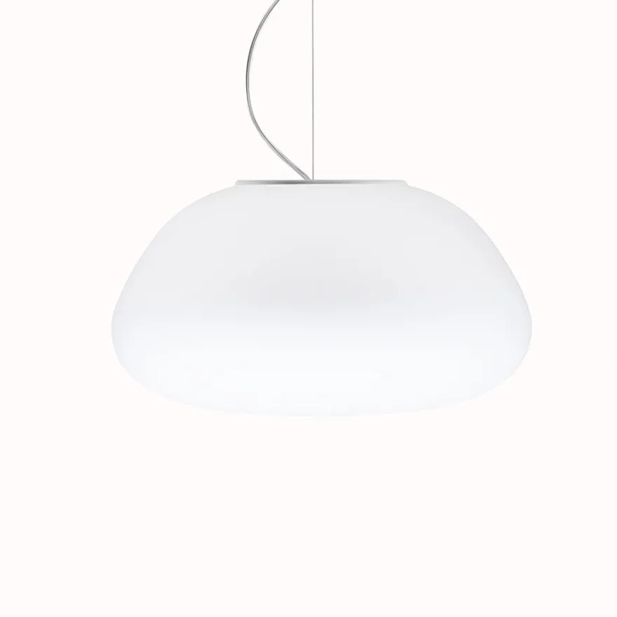 MAIOLE Italienische Pendelleuchte mit Opalglas
