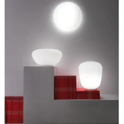 MAIOLE Italienische Wandleuchte mit Opalglas