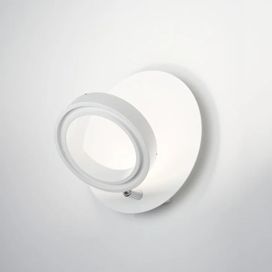 META Design Wandleuchte mit drehbarem LED Ring