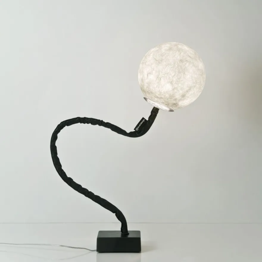 MICRO LUNA PIANTANA Design Stehleuchte aus Italien