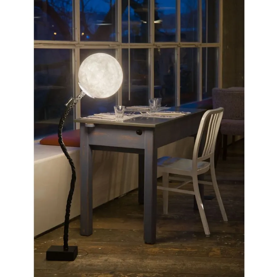 MICRO LUNA PIANTANA Design Stehleuchte aus Italien