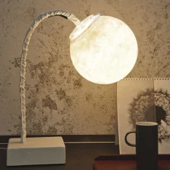MICRO T. LUNA Design Tischleuchte aus Italien
