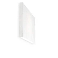 MONOBLOQUE Flächige Wandleuchte weiß