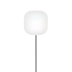 MUREA Mittelfuß-Bodenstehleuchte mit Opalglas