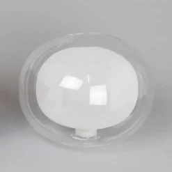 MUSE Kleine Pendelleuchte Schwarz u. Glas