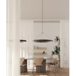 NELLI Große, ringförmige Design-Pendelleuchte