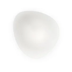 NEOCHIC Organische Wandleuchte mit weißem satiniertem Glas
