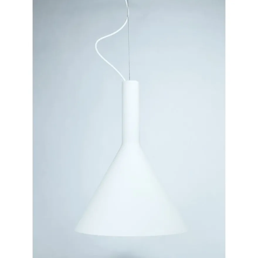 NINKA Pendelleuchte mit trichterförmigen Lampenglas