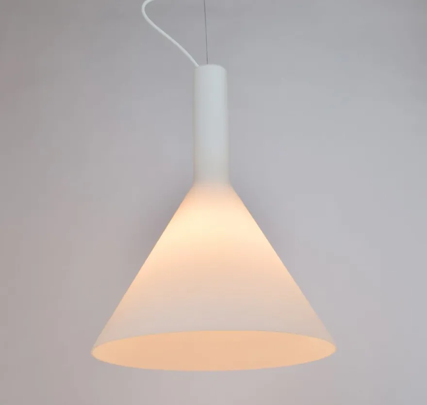 NINKA Pendelleuchte mit trichterförmigen Lampenglas