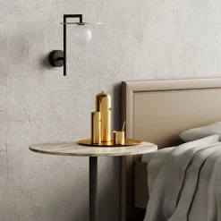 NIRO Design Wandleuchte mit Alabaster