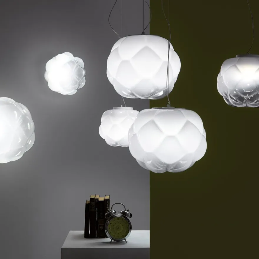 NUVOLA Glas-Hängeleuchte aus Italien