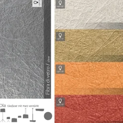 OLA Design Hängeleuchte aus Fiberglas