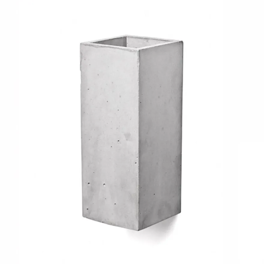 ORTHO Zweiflammige Beton-Wandleuchte
