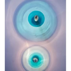 OSIRI Wandleuchte mit farbigen Glas