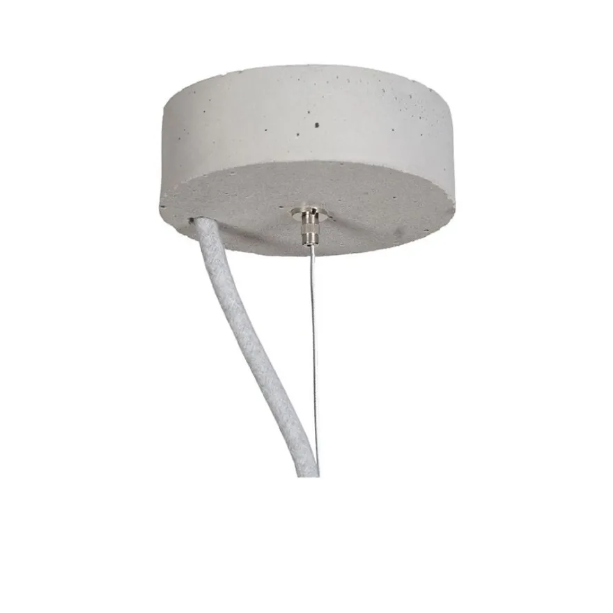 PHOEBE Beton Pendelleuchte Glockenform