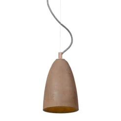 PHOEBE Beton Pendelleuchte Glockenform