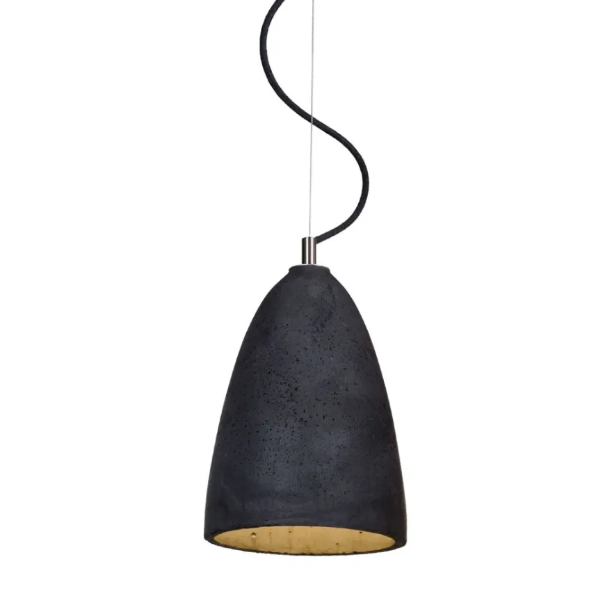 PHOEBE Beton Pendelleuchte Glockenform