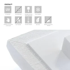 PILASTRO Deckenspot aus keramischen Material