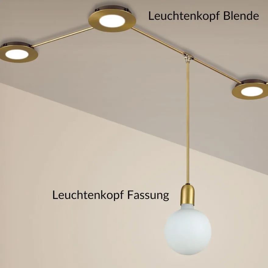 PLATINO Italienisches Designleuchtenkonzept mit modularem Aufbau