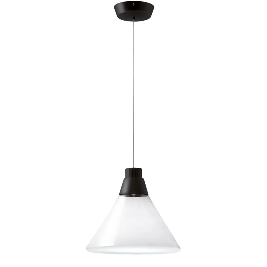 POLAIR Moderne LED Glasleuchte aus Italien