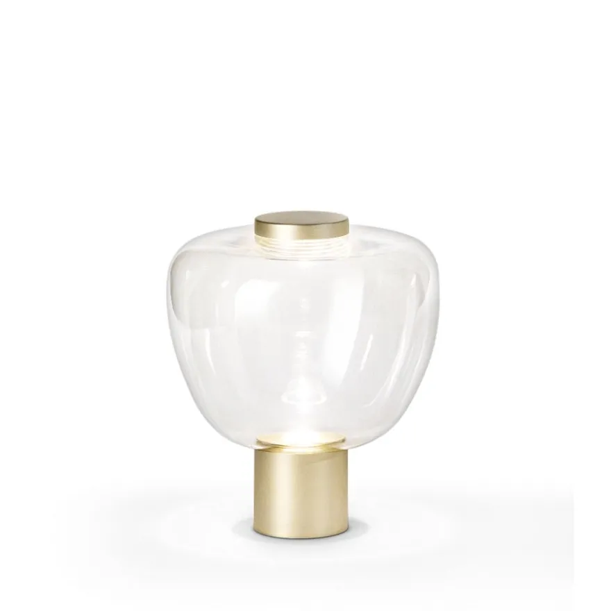 RIFLESSO Farbige Glas-Tischleuchte