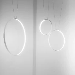 RINGS Ring LED Design Hängeleuchte - vertikal