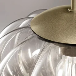 SOGAR Hochwertige Glas-Pendelleuchte