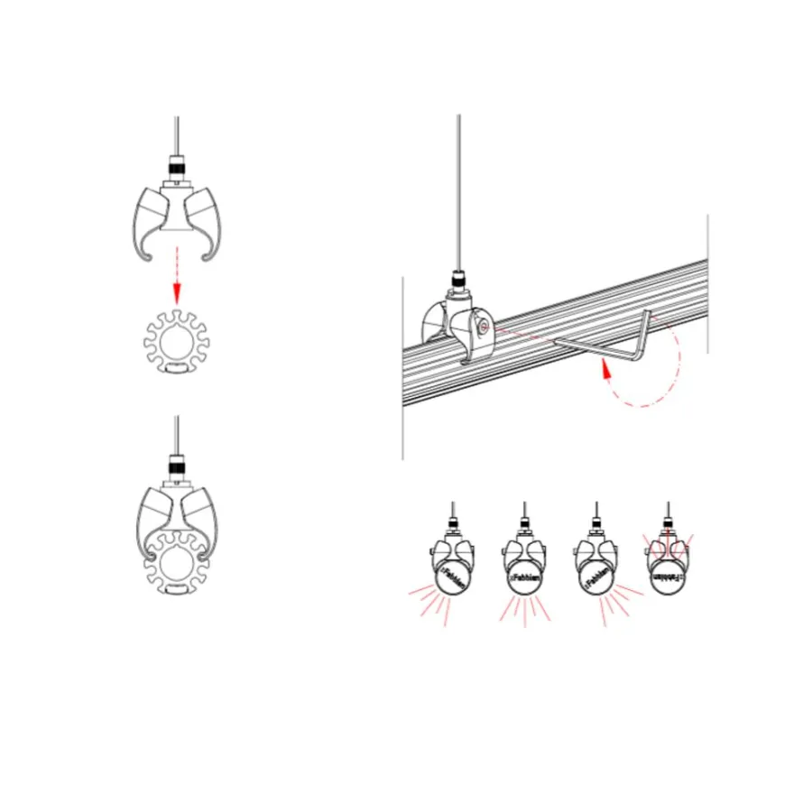 SUSPENDED Moderne LED Hängeleuchte