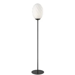 SWING Stehleuchte mit Glasschirm