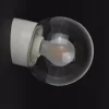TED Robuste Feuchtraum- oder Aussenlampe mit Klarglas