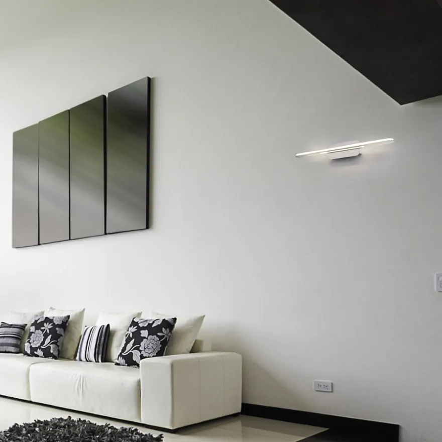 TRATTO BIMISSION Längliche LED Wandleuchte