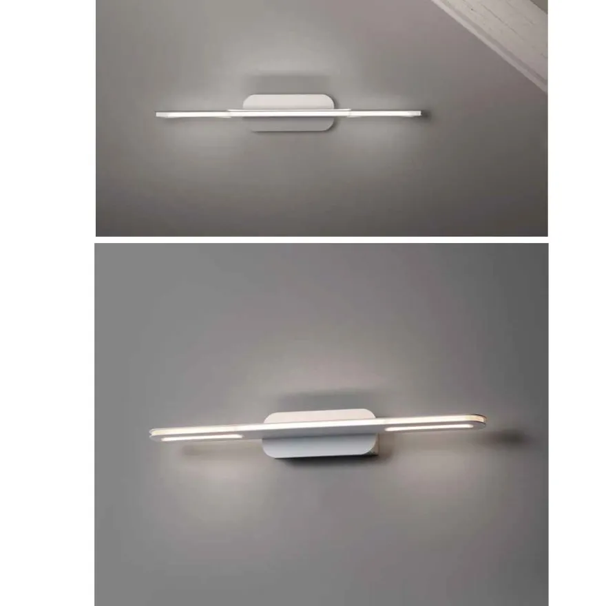 TRATTO BIMISSION Längliche LED Wandleuchte