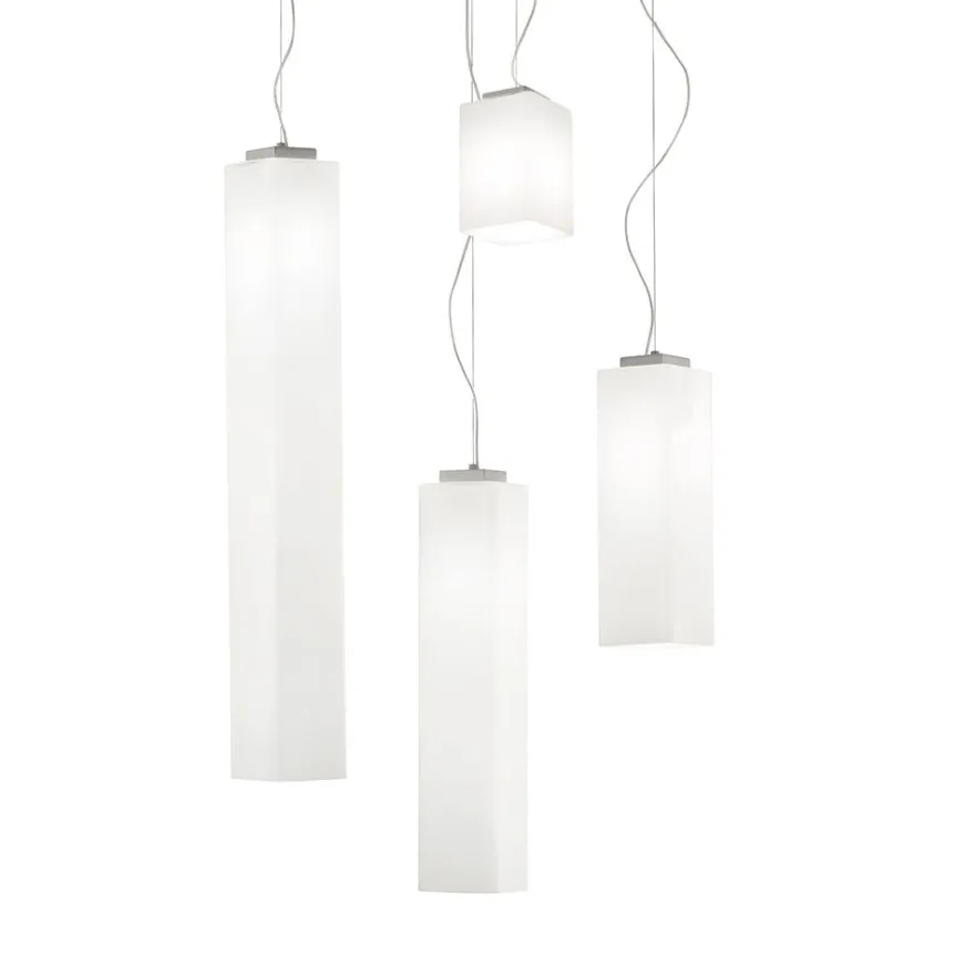 TUBES Pendelleuchte mit länglichem Glas