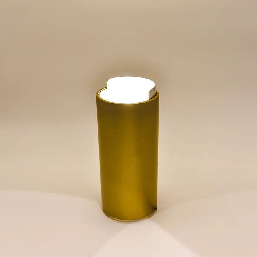 TUBE T Kleine Design-Stehleuchte in zylindischer Form