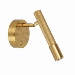 YCRO Dimmbare Wandleuchte mit beweglichem Arm