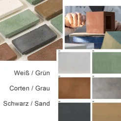 ZERIS Moderne Außenwandleuchte