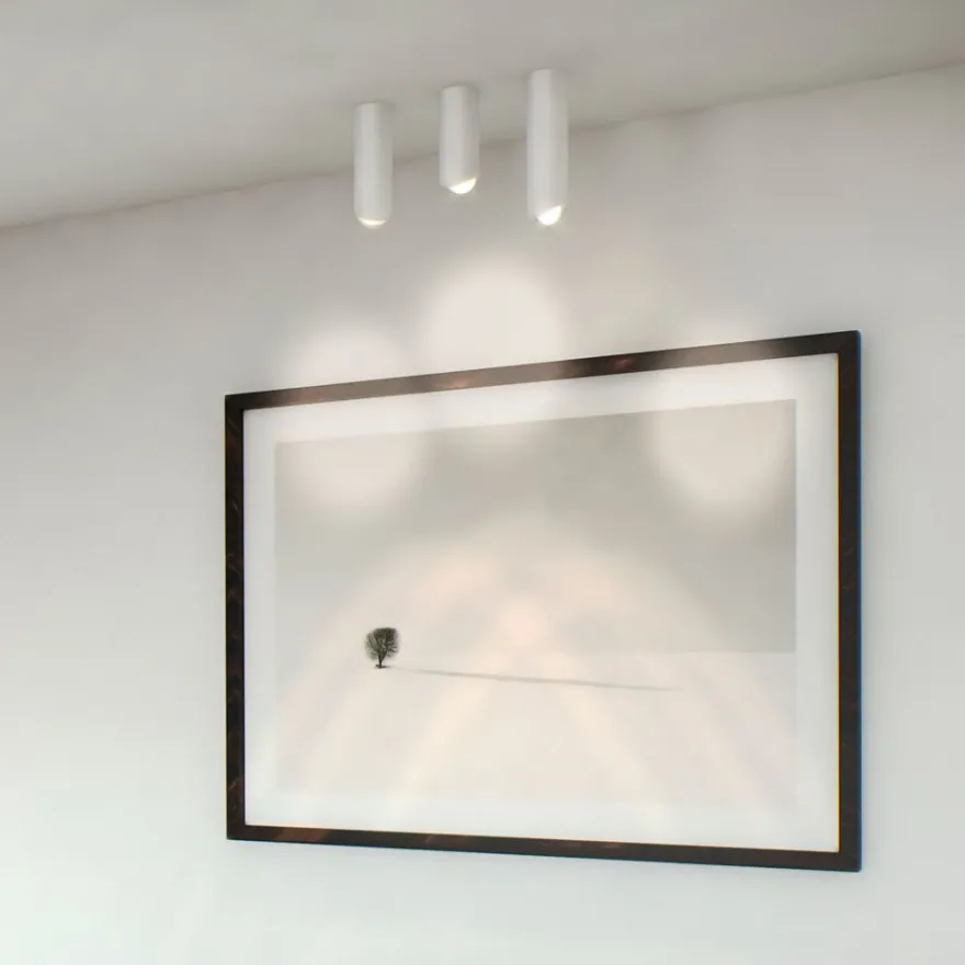 ZNOW JR Runder Deckenspot mit Lichtlenkung